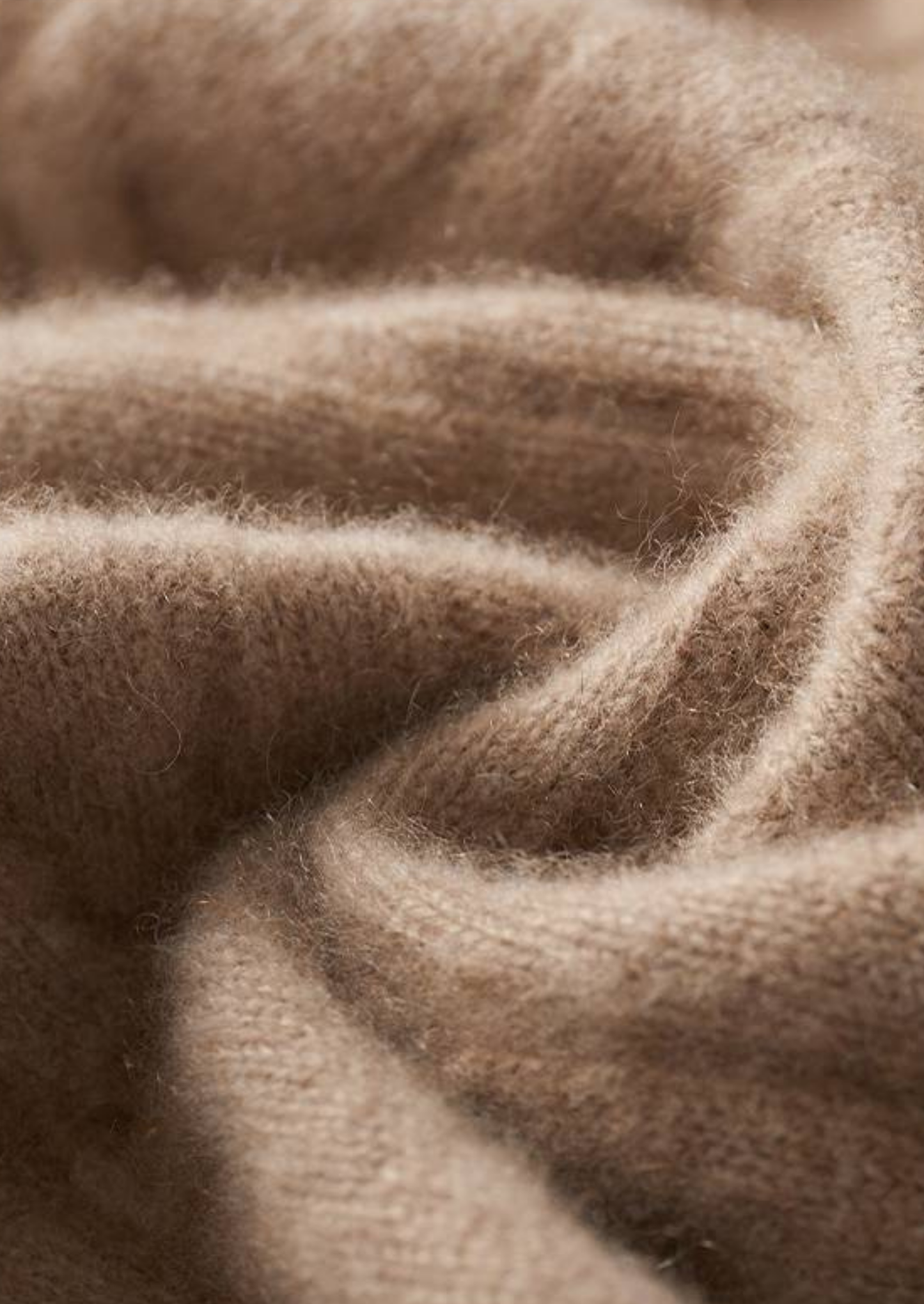 Pure Cashmere Sand Cable Knit Hoodie | Solmar