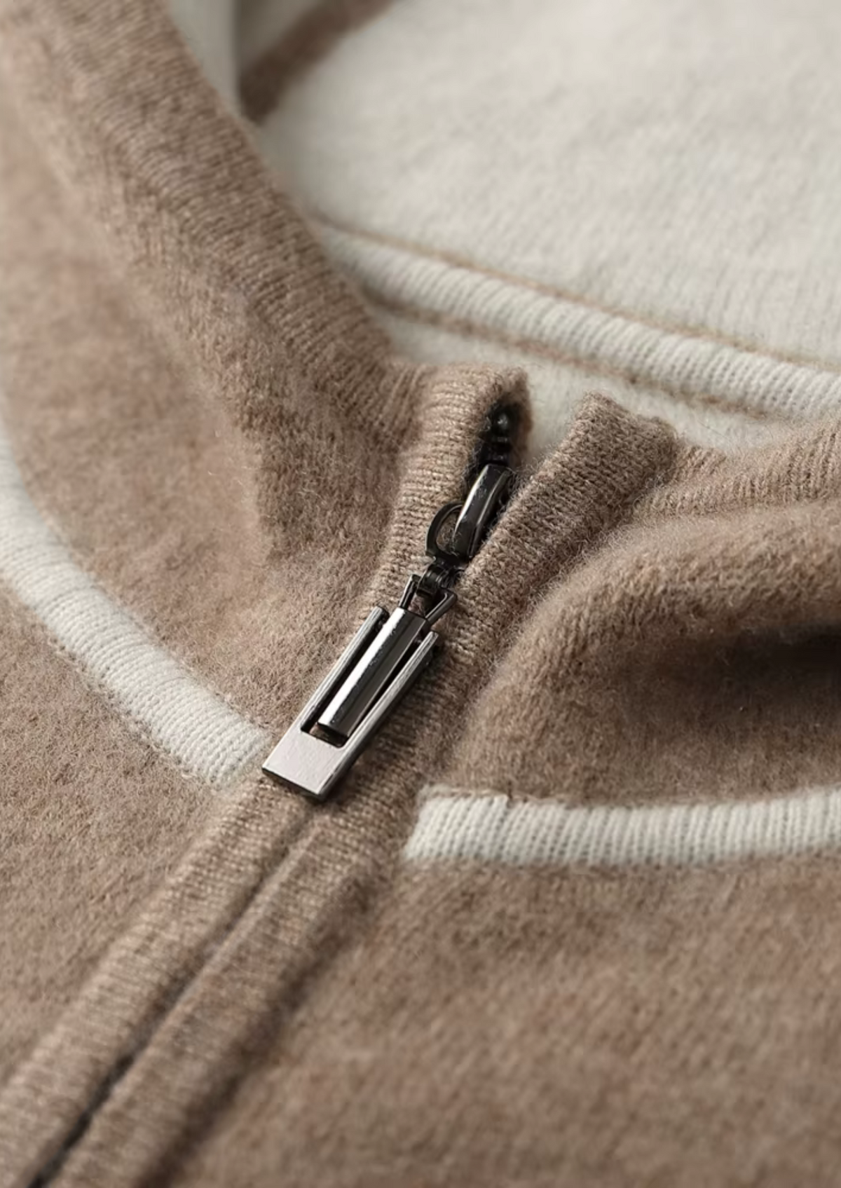 Premium Cashmere Beige Milano Leisure Set | Solmar