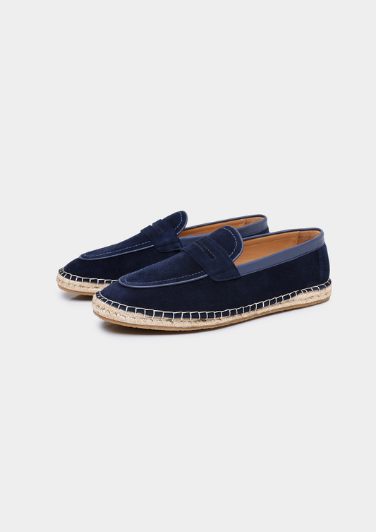 Penny Seaside Espadrilles - Navy Blue | Solmar