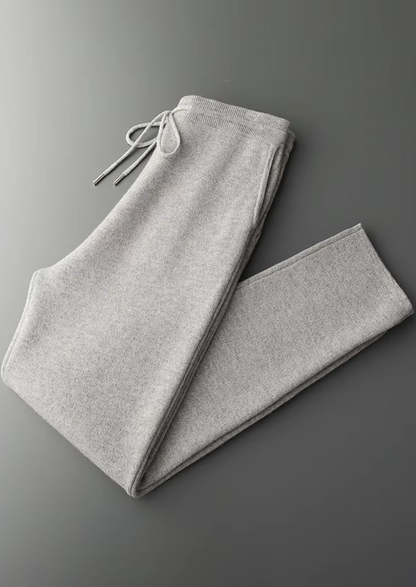 Pure Extra-Fine Merino Wool Leisure Trousers | Solmar