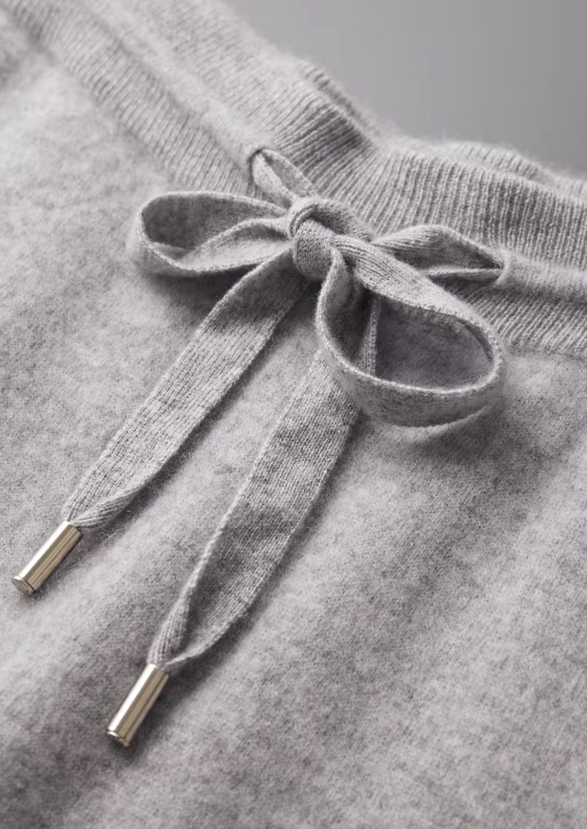 Conjunto de Estar Vienna de Cachemira Premium Gris Claro
