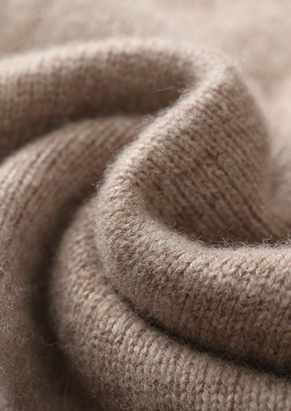 Pure Extra-Fine Merino Wool Cable Crewneck | Solmar