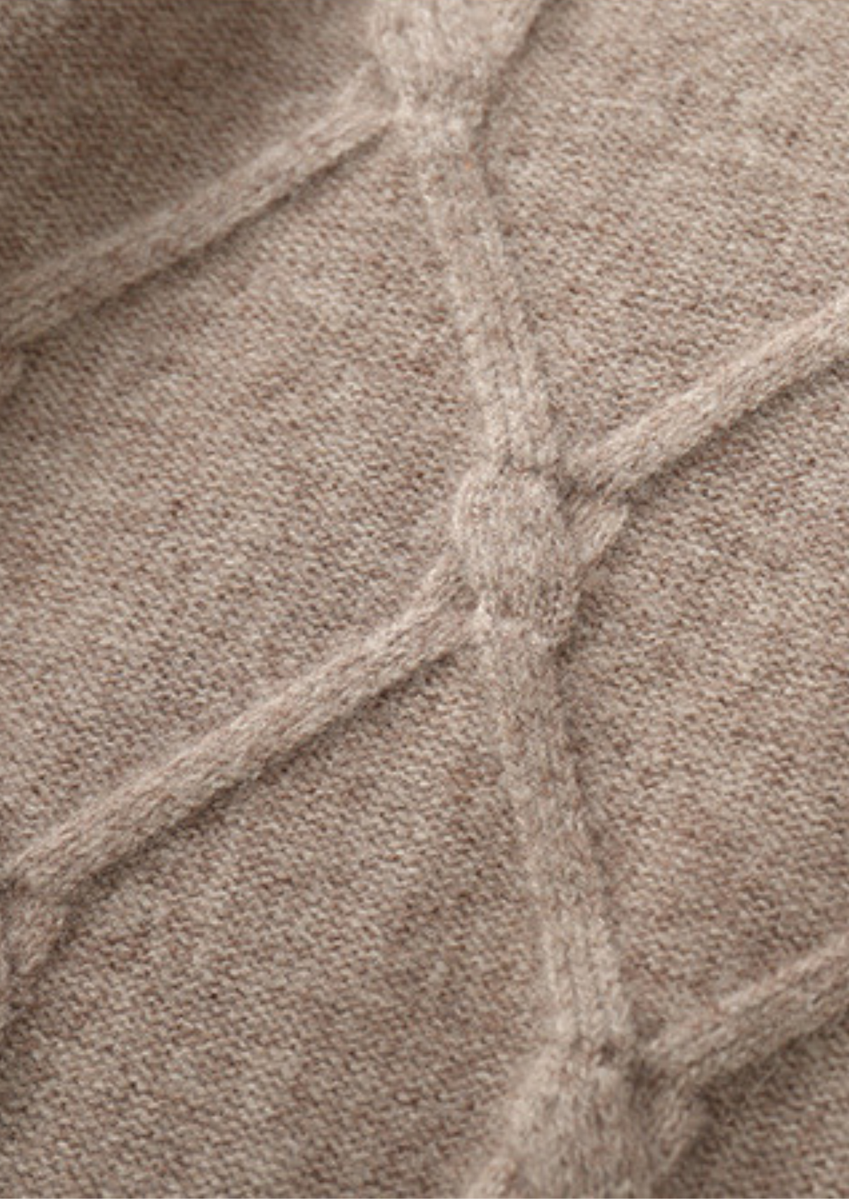 Pure Extra-Fine Merino Wool Cable Crewneck | Solmar