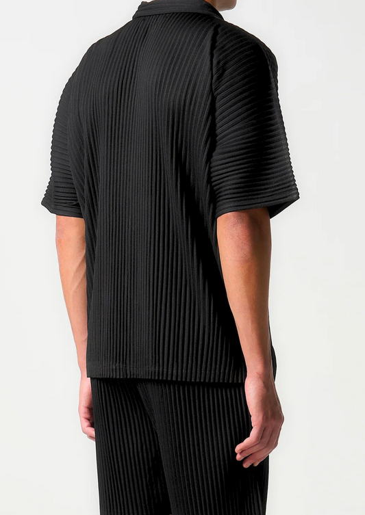 Black Pleated Summer Set | Solmar