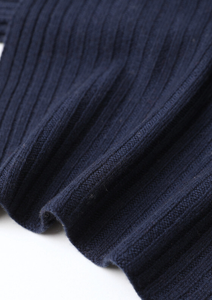 Pure Extra-Fine Merino Wool Wintertime Essentials - Navy Blue | Solmar