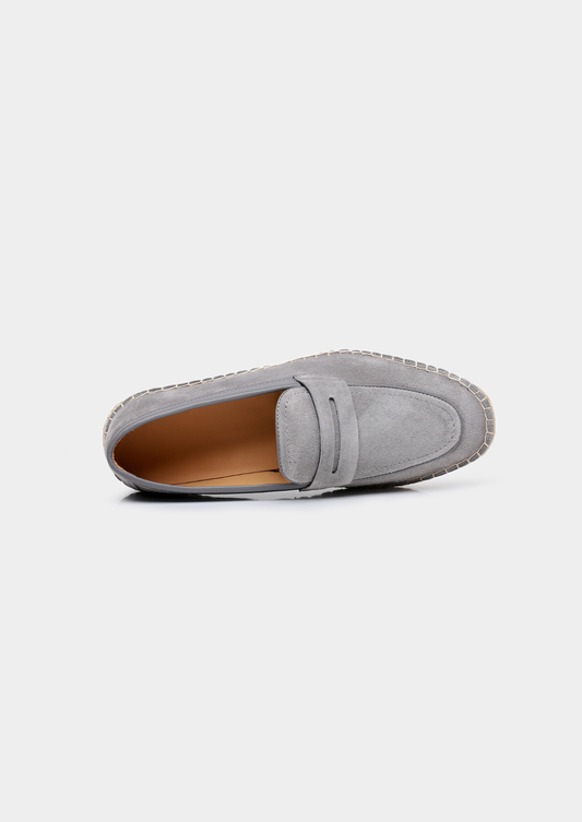 Penny Seaside Espadrilles - Light Gray | Solmar