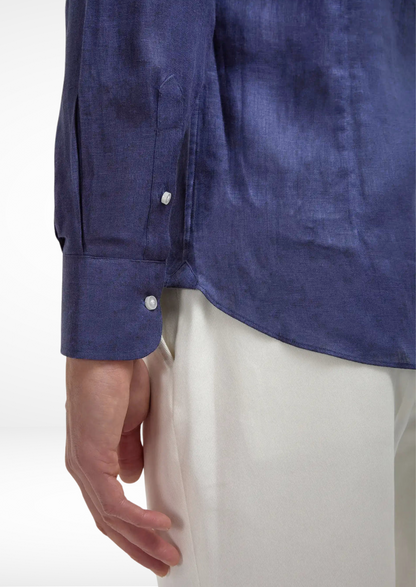 Portofino Coastal Shirt - Blue | Solmar