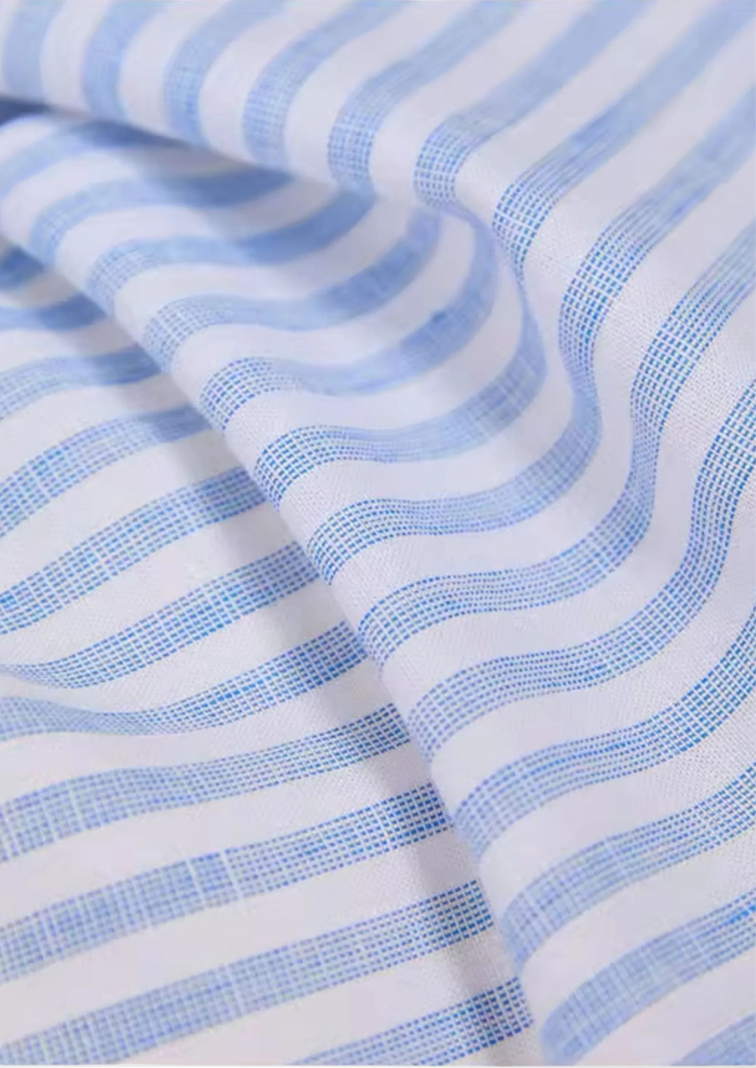 Portofino Striped Coastal Shirt - Light Blue | Solmar