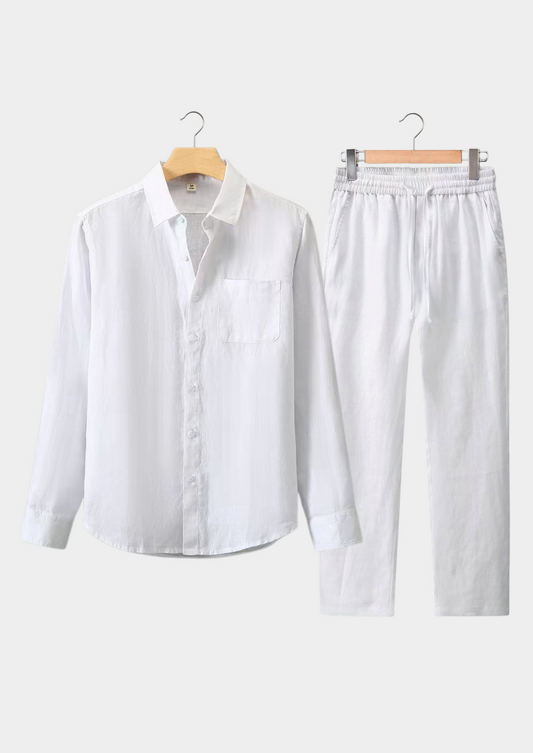 Dolcevita Longsleeve Summer Set - All White | Solmar