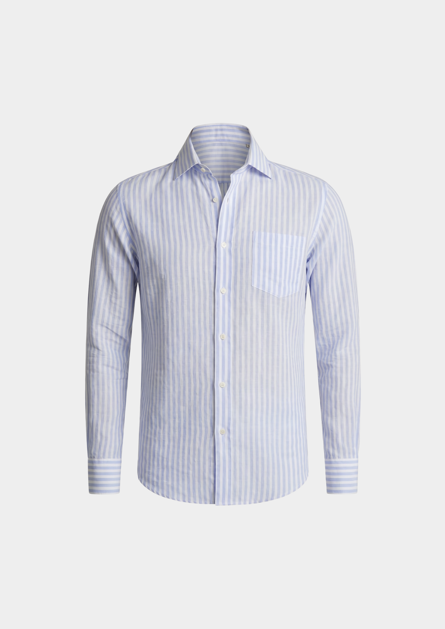 Portofino Striped Coastal Shirt - Light Blue | Solmar