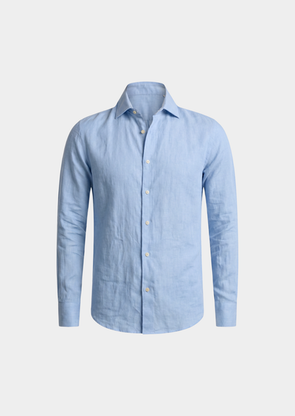 Portofino Coastal Shirt - Light Blue | Solmar