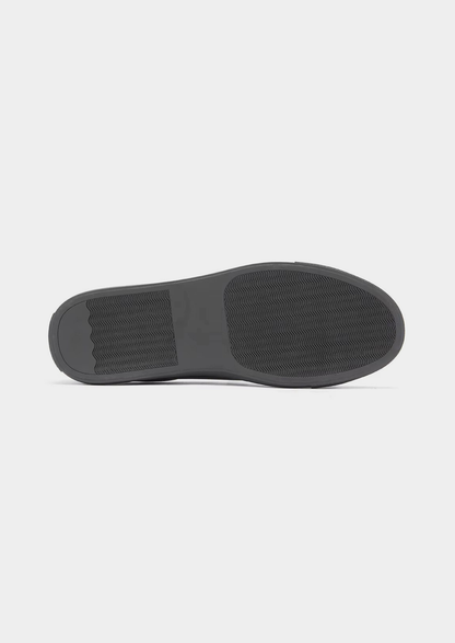 Black Essential Leather Sneaker | Solmar