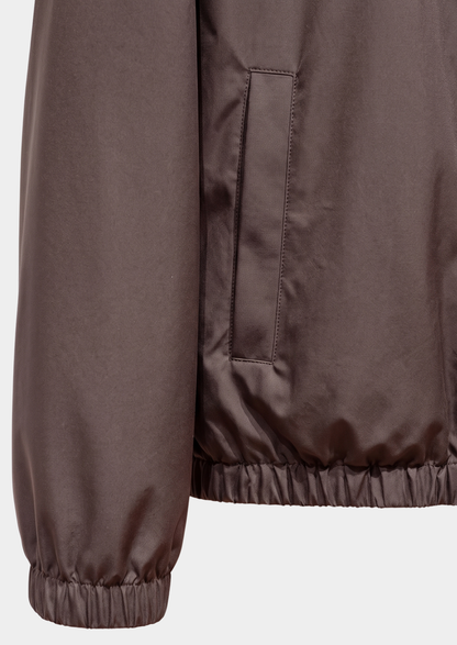 Coffee Technical Windbreaker Jacket | Solmar