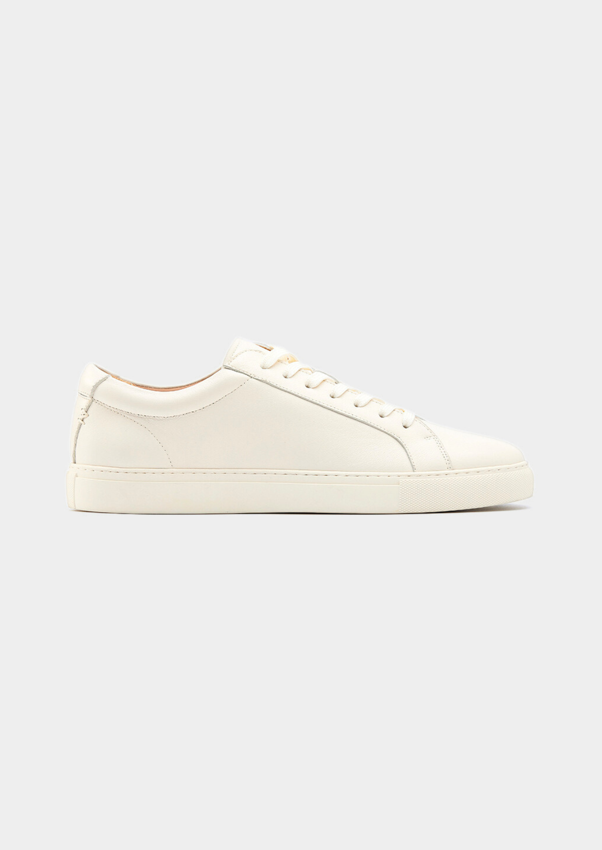 Ivory Essential Leather Sneaker | Solmar