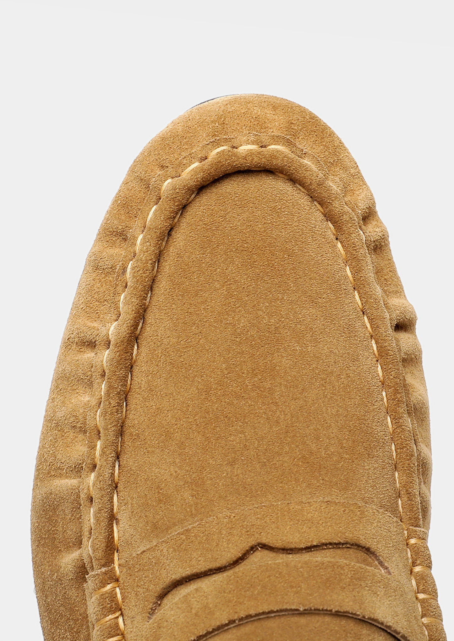 Caramel Classic Penny Suede Loafers | Solmar
