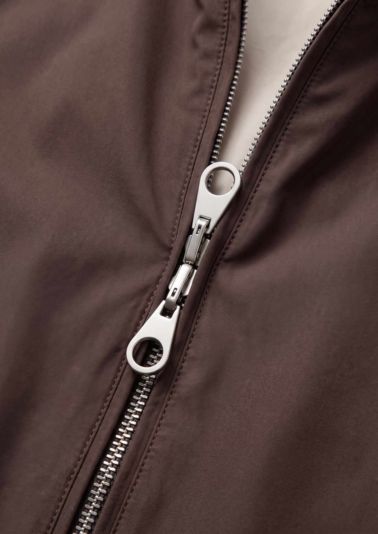 Coffee Technical Windbreaker Jacket | Solmar