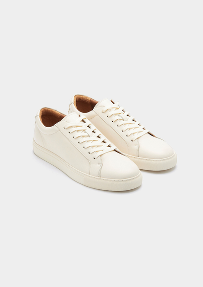 Ivory Essential Leather Sneaker | Solmar