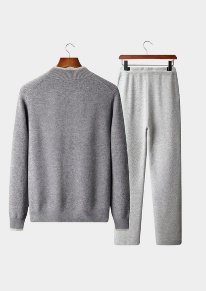 Pure Extra-Fine Merino Wool Two Tone Set | Solmar