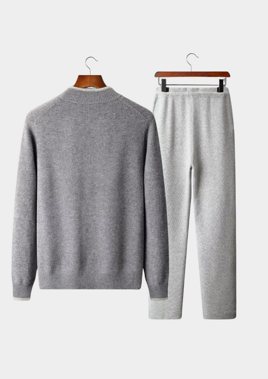 Pure Extra-Fine Merino Wool Two Tone Set | Solmar