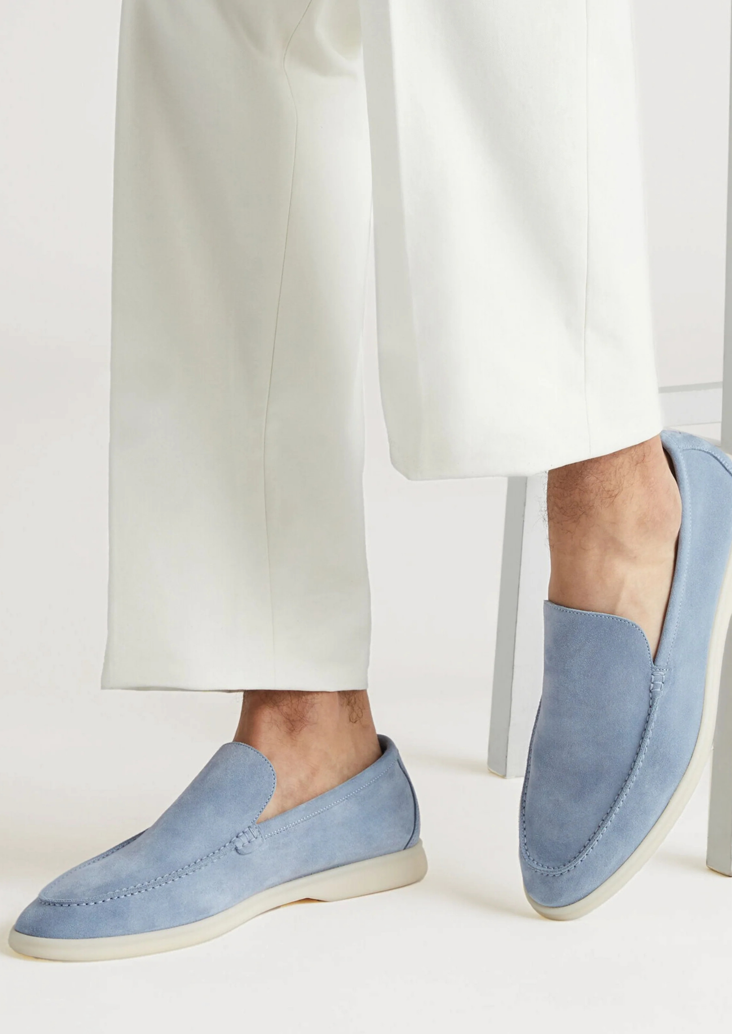Marina Loafers - Baby Blue | Solmar
