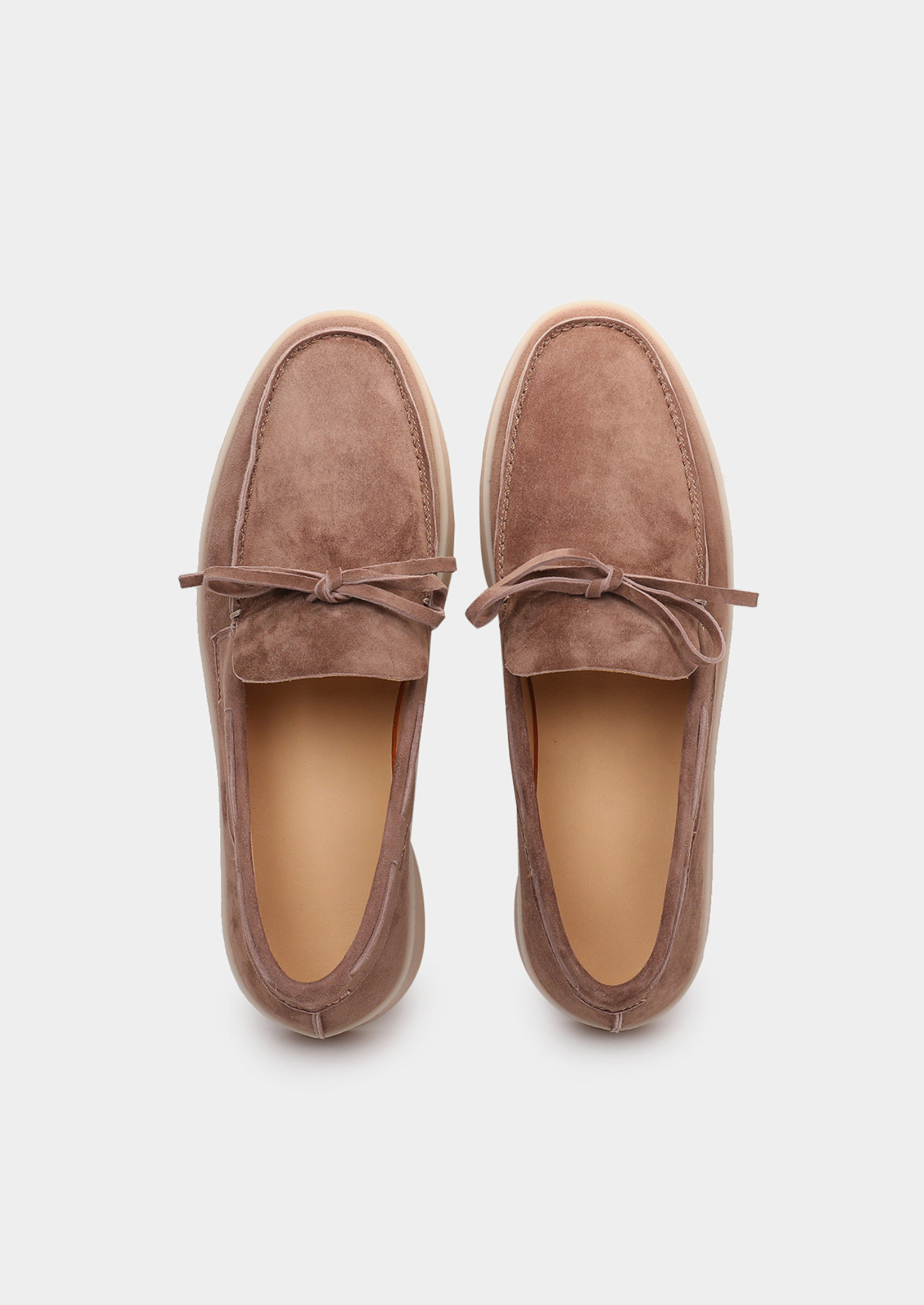 Chestnut Taupe Boat Loafers | Solmar
