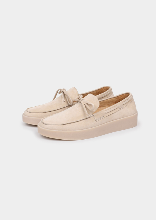 Ivory Boat Loafers | Solmar