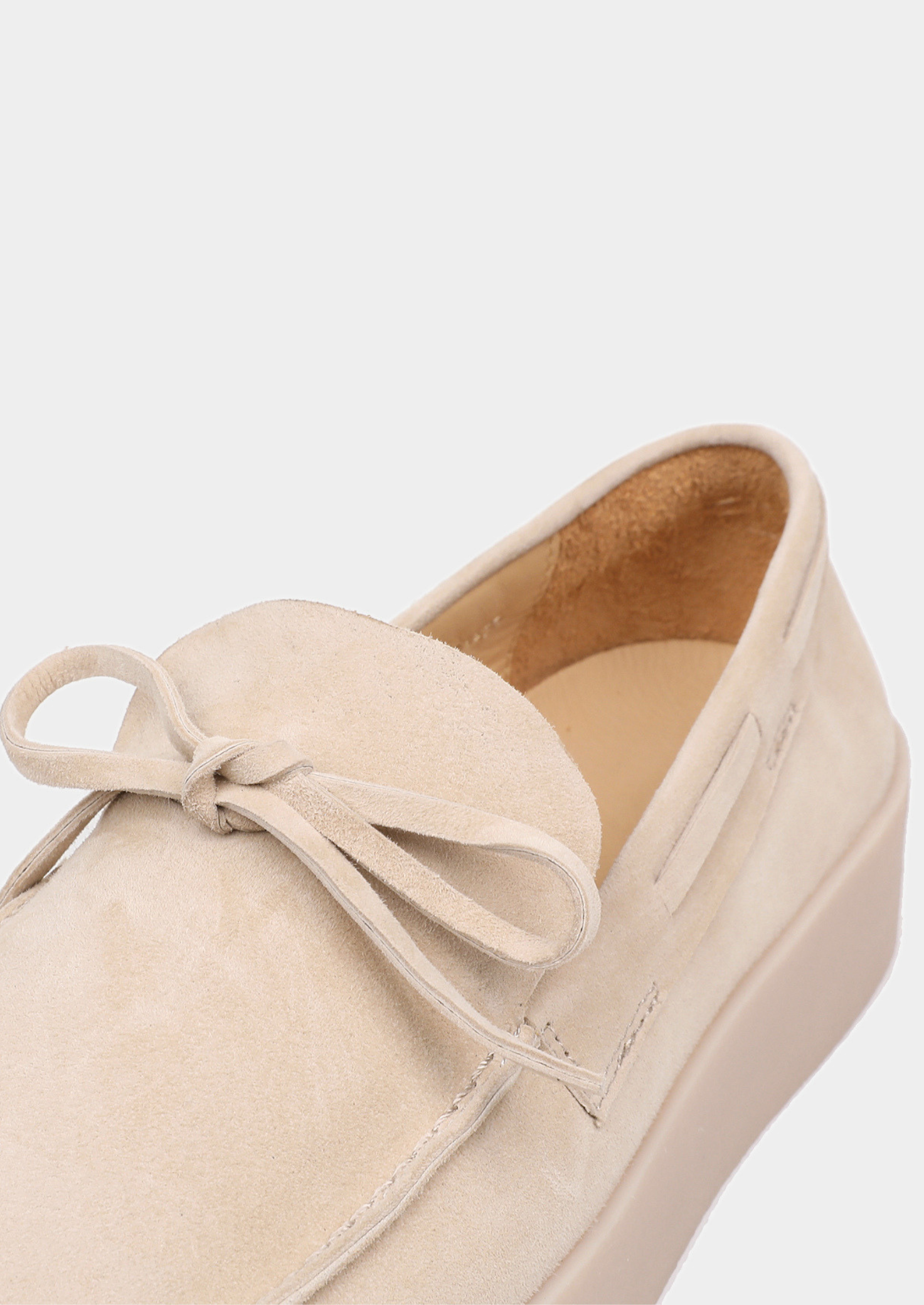 Ivory Boat Loafers | Solmar