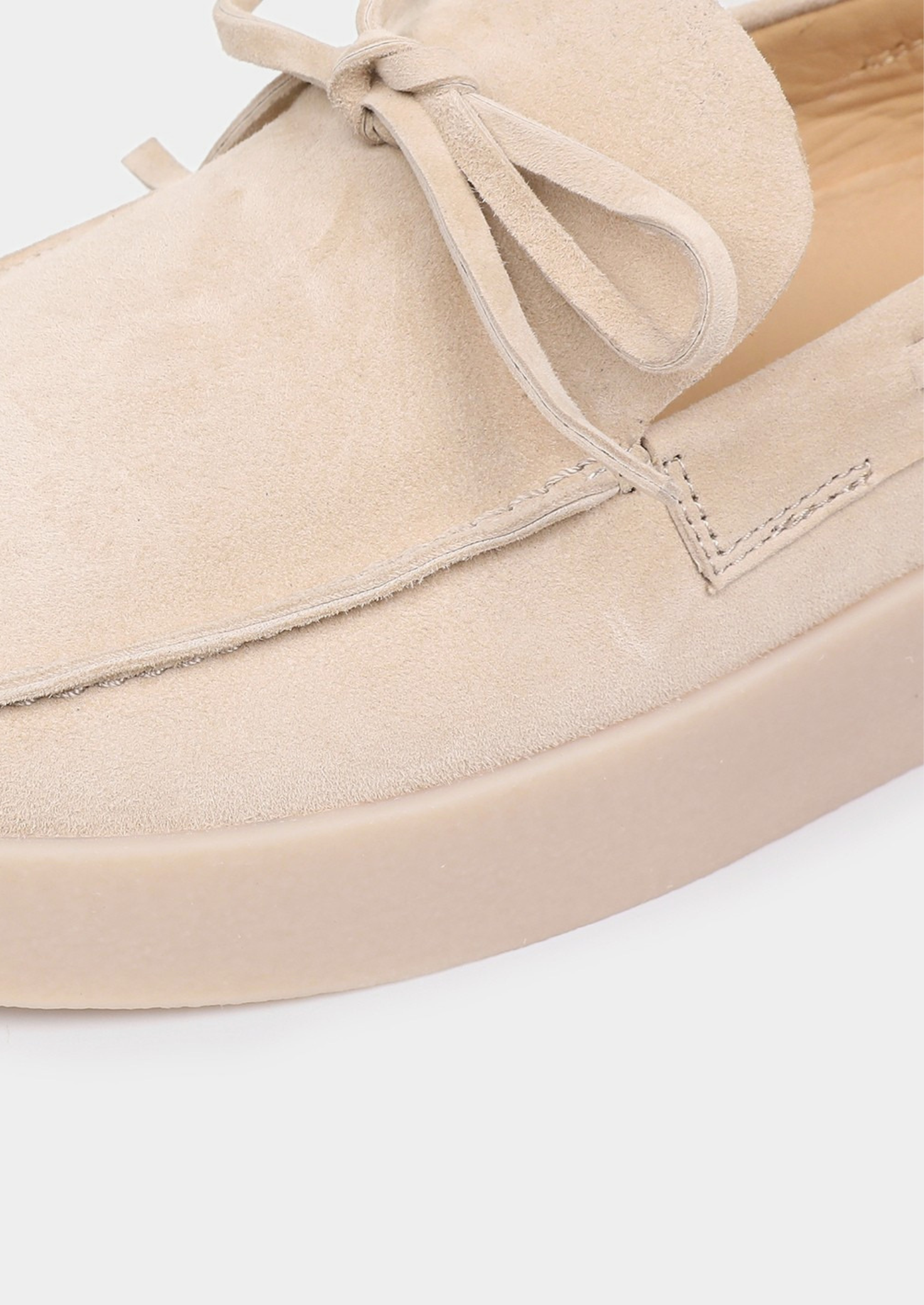Ivory Boat Loafers | Solmar