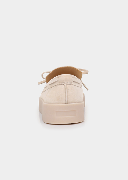 Ivory Boat Loafers | Solmar