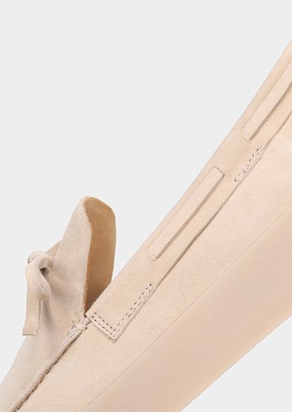 Ivory Boat Loafers | Solmar