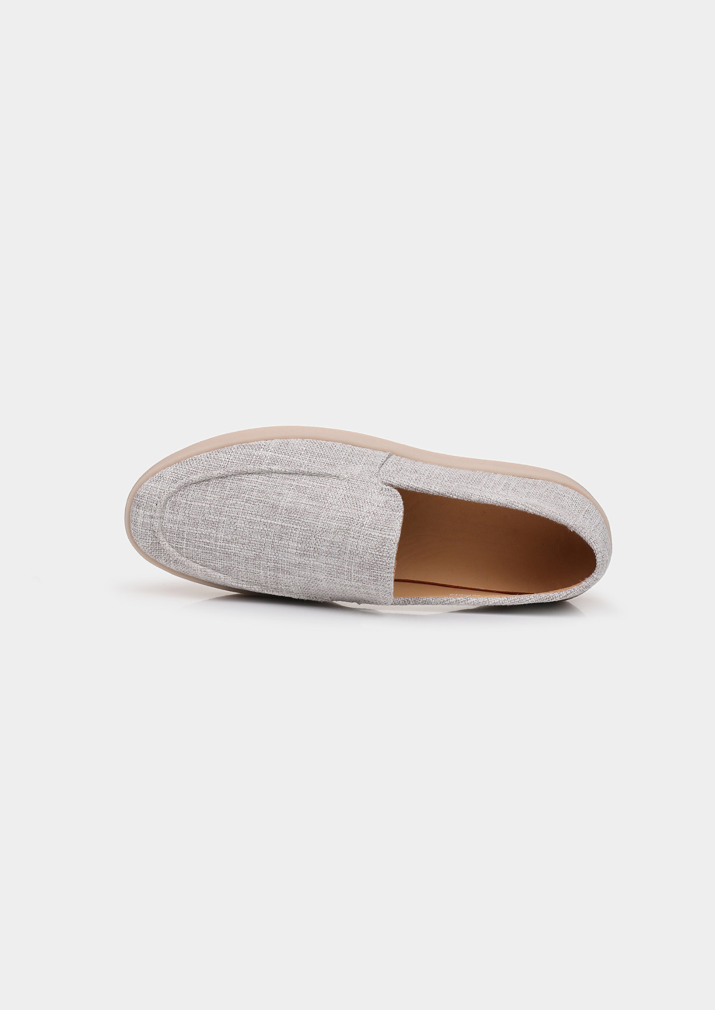 Gray Linen City Loafers | Solmar