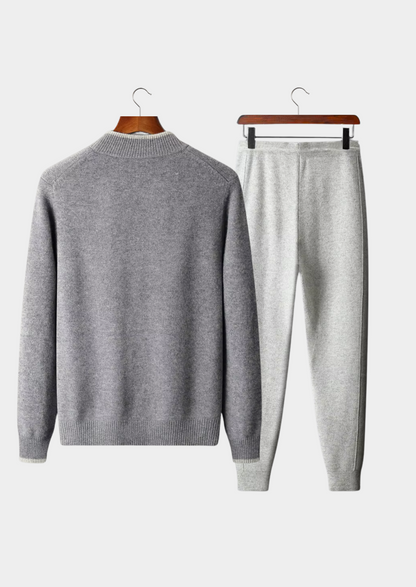 Pure Extra-Fine Merino Wool Two Tone Set | Solmar