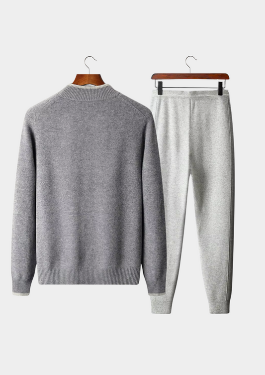 Pure Extra-Fine Merino Wool Two Tone Set | Solmar