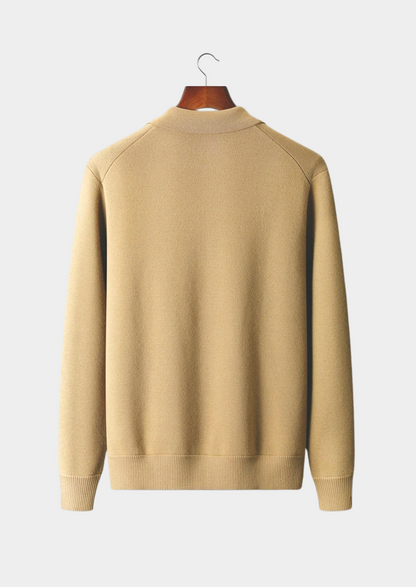 Pure Extra-Fine Merino Wool Button Overshirt | Solmar