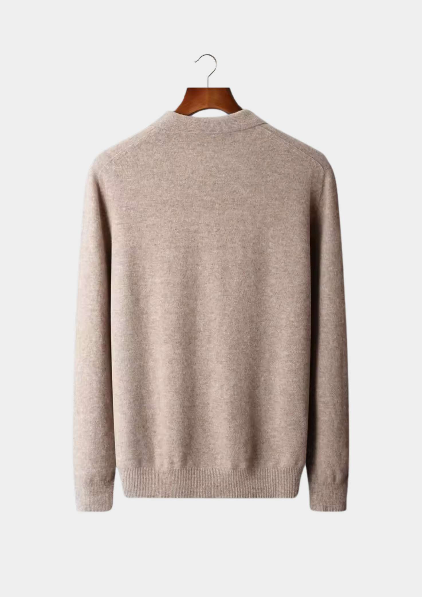Pure Extra-Fine Merino Wool Classic Sweater Polo | Solmar