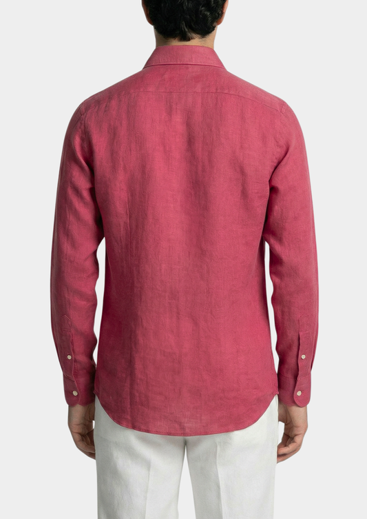 Portofino Coastal Shirt - Pink | Solmar
