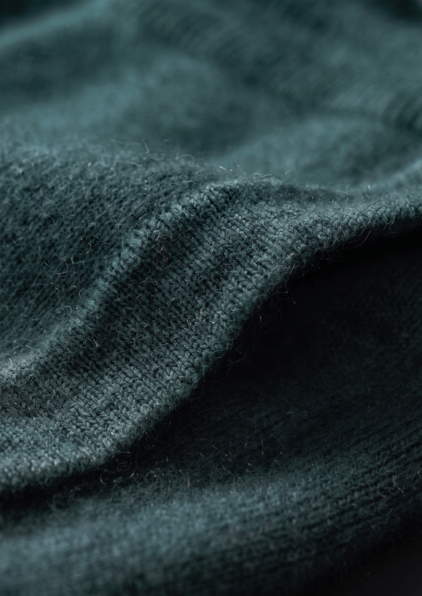 Pure Extra-Fine Merino Wool Sea Green Luzzo Set | Solmar