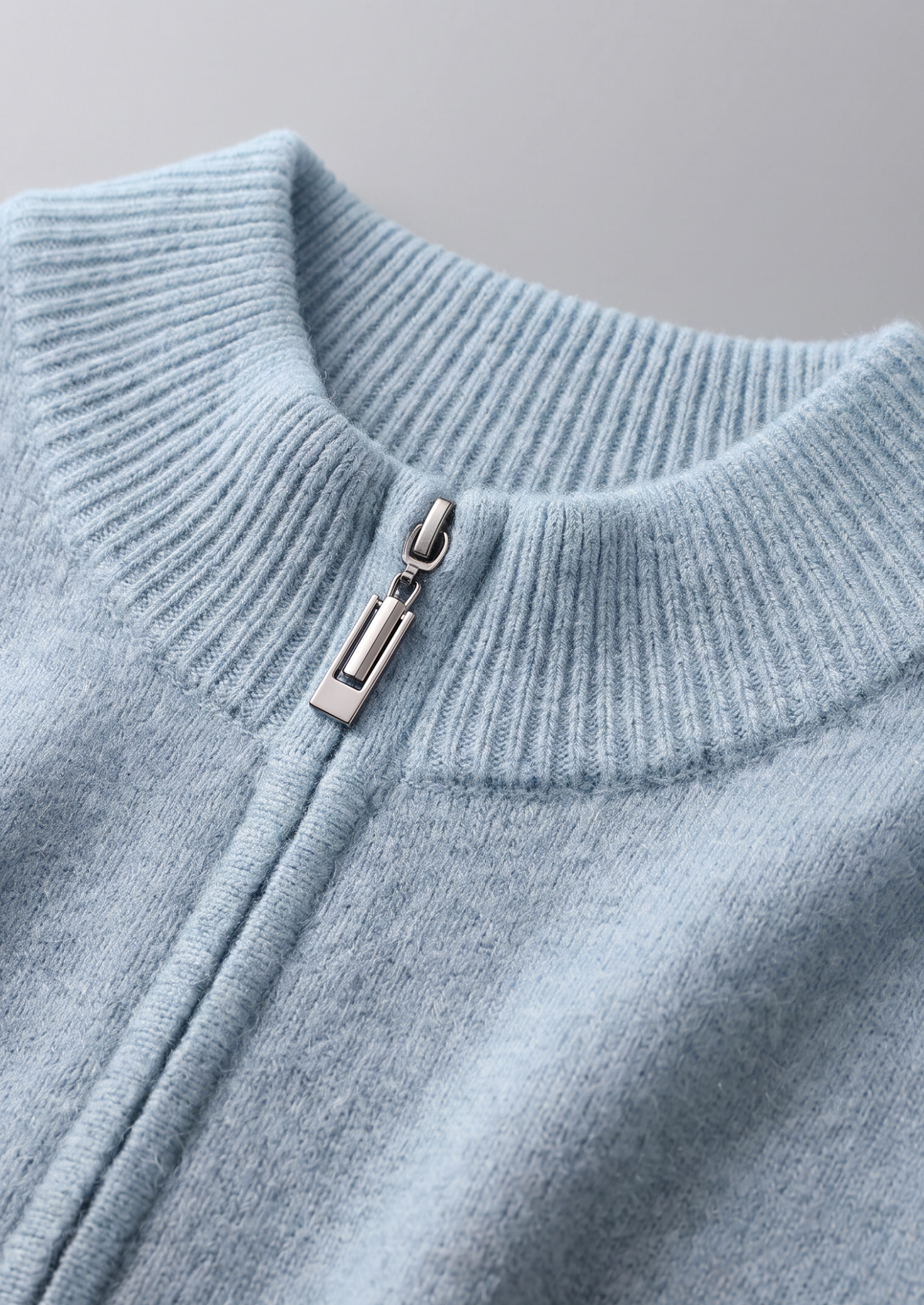Pure Extra-Fine Merino Wool Light Blue Luzzo Set | Solmar