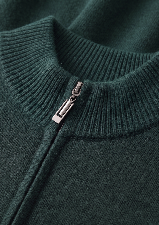 Pure Extra-Fine Merino Wool Sea Green Luzzo Set | Solmar