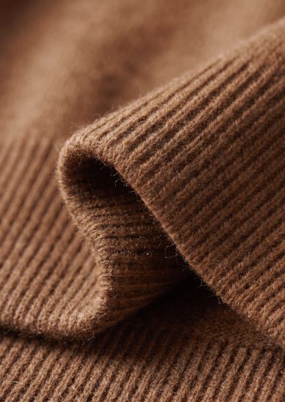 Pure Extra-Fine Merino Wool Caramel Luzzo Set | Solmar