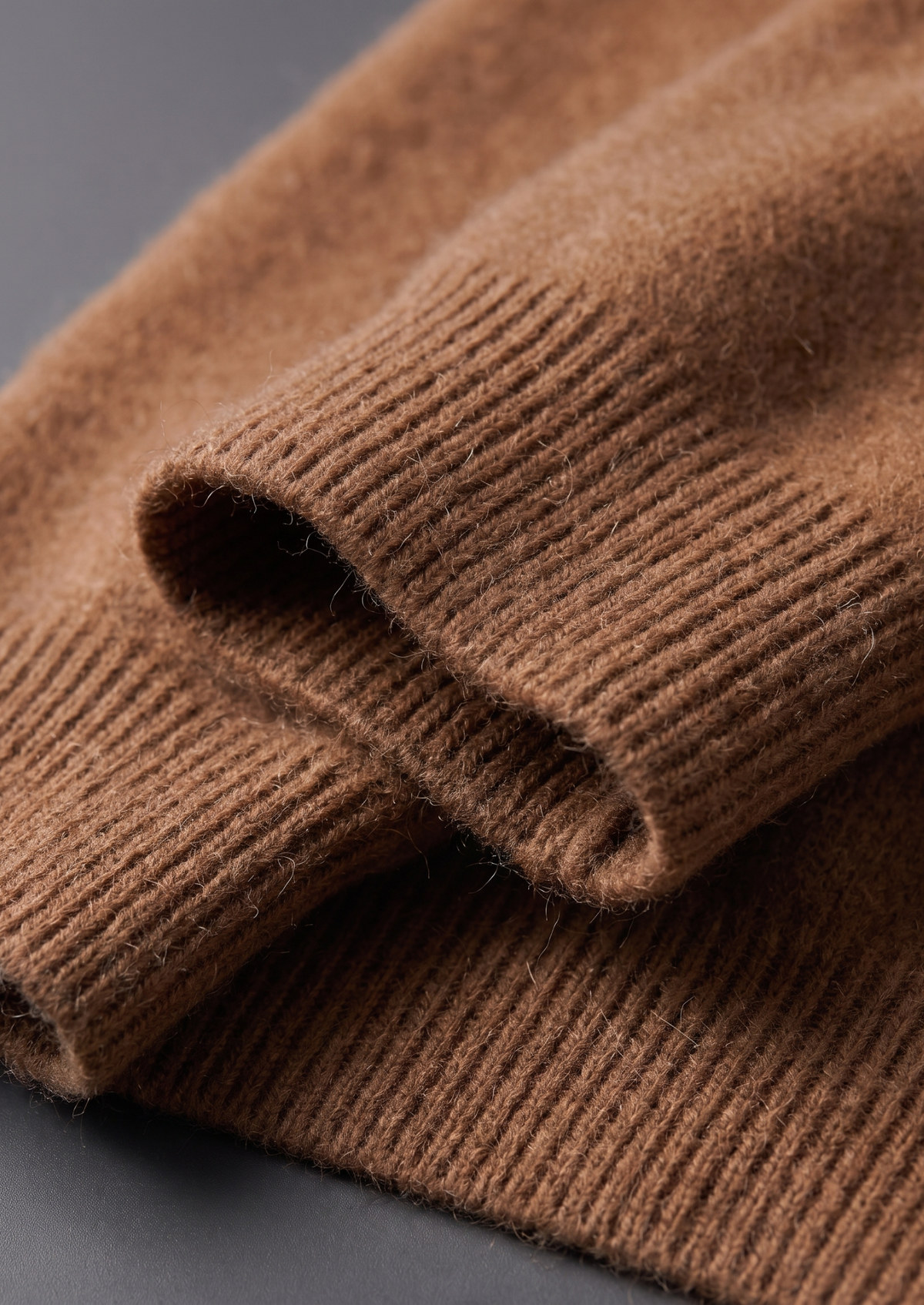 Pure Extra-Fine Merino Wool Caramel Luzzo Set | Solmar
