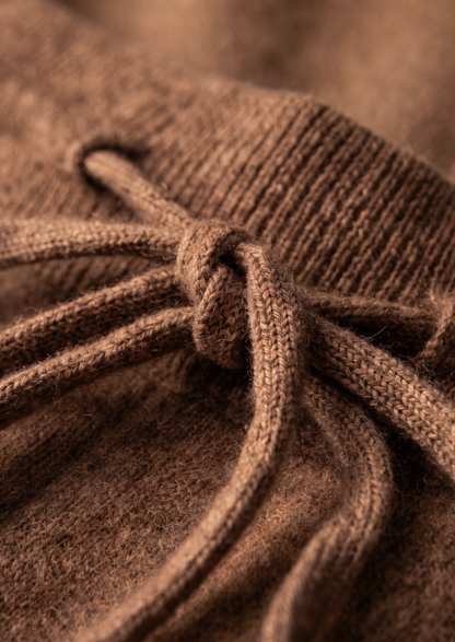 Pure Extra-Fine Merino Wool Caramel Luzzo Set | Solmar