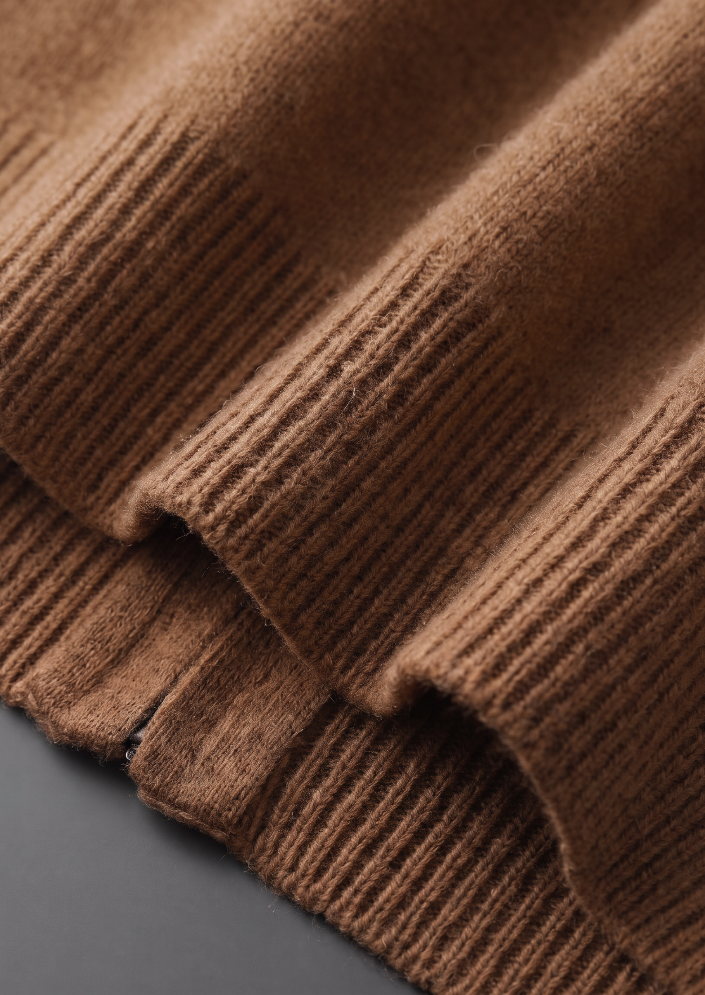 Pure Extra-Fine Merino Wool Caramel Luzzo Set | Solmar