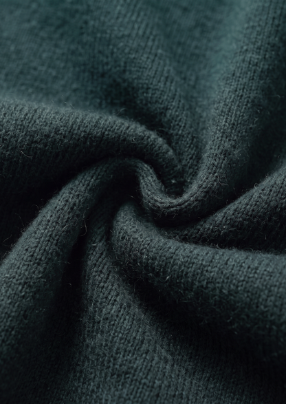 Pure Extra-Fine Merino Wool Sea Green Luzzo Set | Solmar