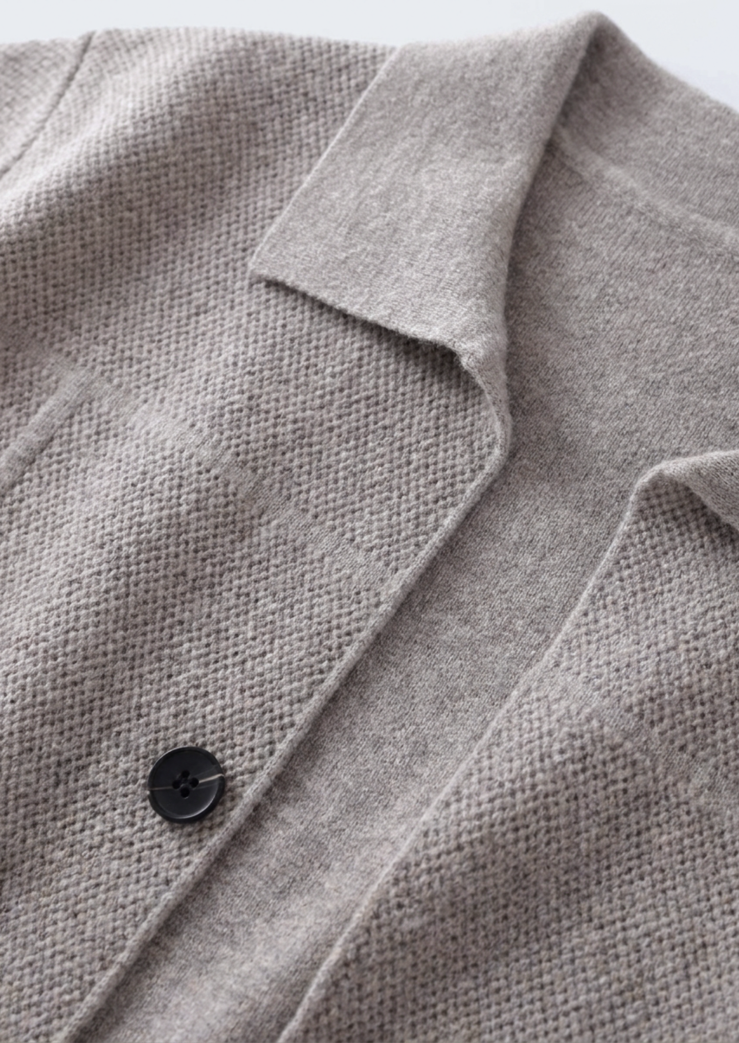 Pure Extra-Fine Merino Wool Button Overshirt