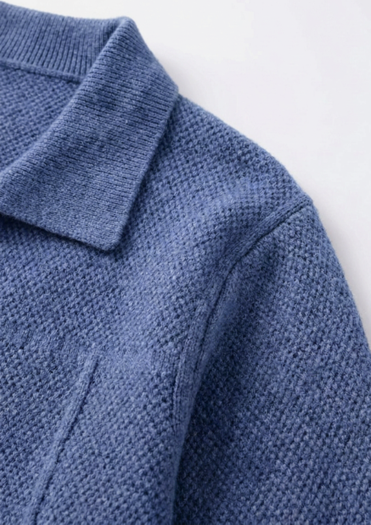 Pure Extra-Fine Merino Wool Button Overshirt | Solmar