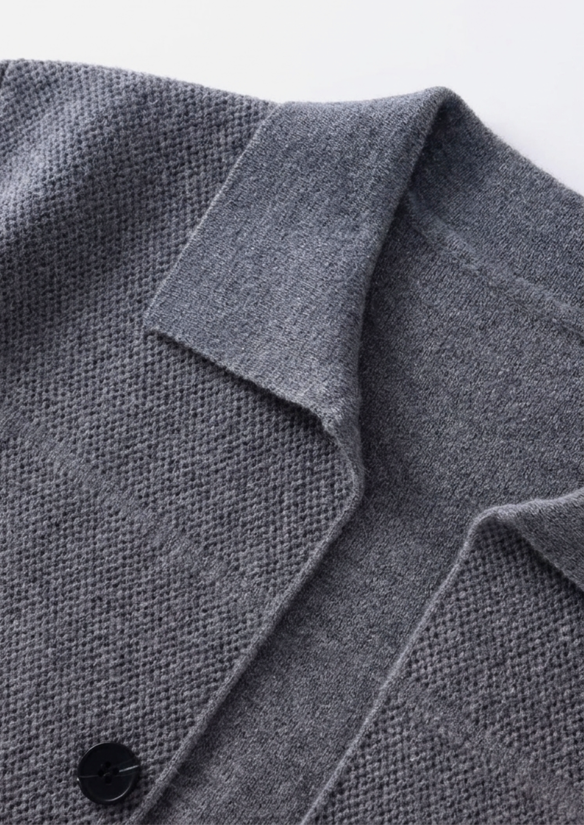 Pure Extra-Fine Merino Wool Button Overshirt | Solmar