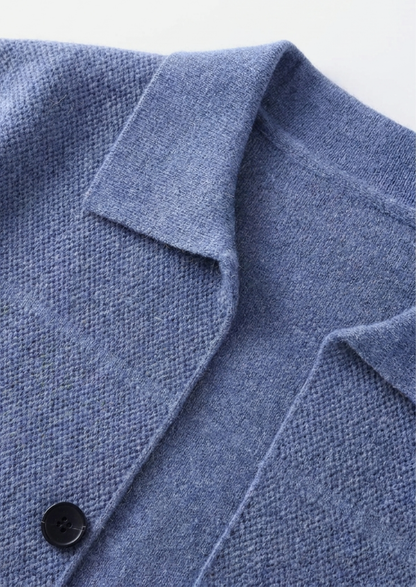 Pure Extra-Fine Merino Wool Button Overshirt | Solmar