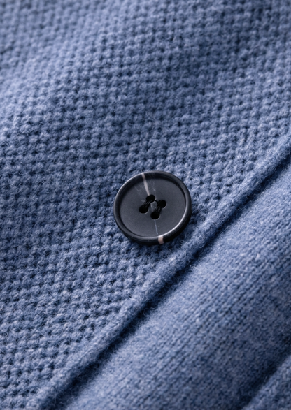 Pure Extra-Fine Merino Wool Button Overshirt | Solmar