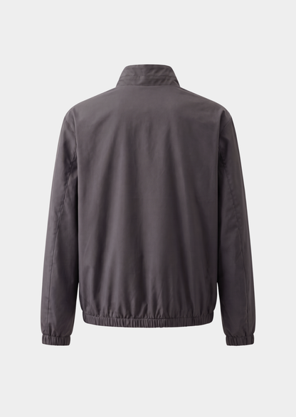 Fog Gray Technical Windbreaker Jacket | Solmar